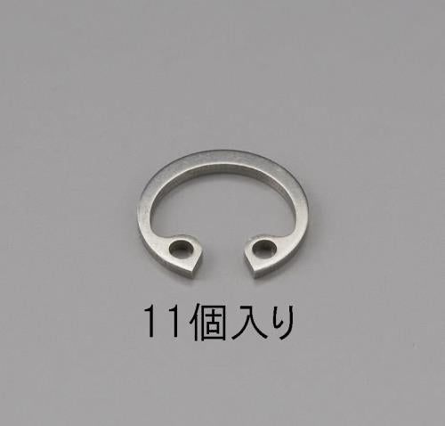 ESCO（エスコ） 13mm 穴用スナップリング(ｽﾃﾝﾚｽ製/11個) EA949PA-313