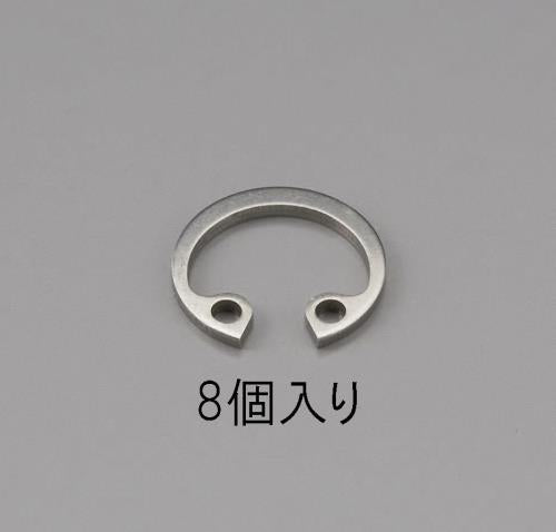 ESCO（エスコ） 20mm 穴用スナップリング(ｽﾃﾝﾚｽ製/8個) EA949PA-320