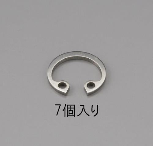ESCO（エスコ） 22mm 穴用スナップリング(ｽﾃﾝﾚｽ製/7個) EA949PA-322