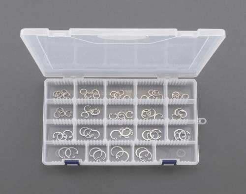 ESCO（エスコ） 6.4-25mm 穴用スナップリングセット(ｽﾃﾝﾚｽ) EA949PA-3