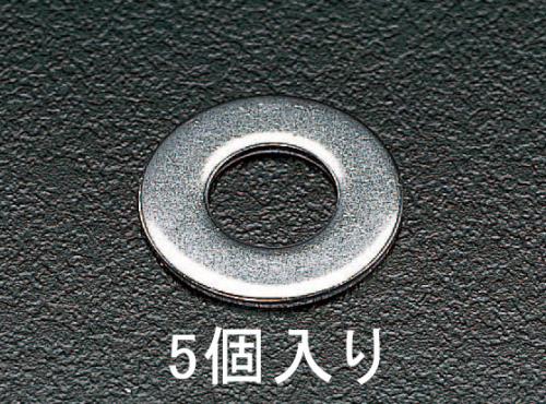 ESCO（エスコ） M30 平ワッシャー(ｽﾃﾝﾚｽ製/5個) EA949SE-30
