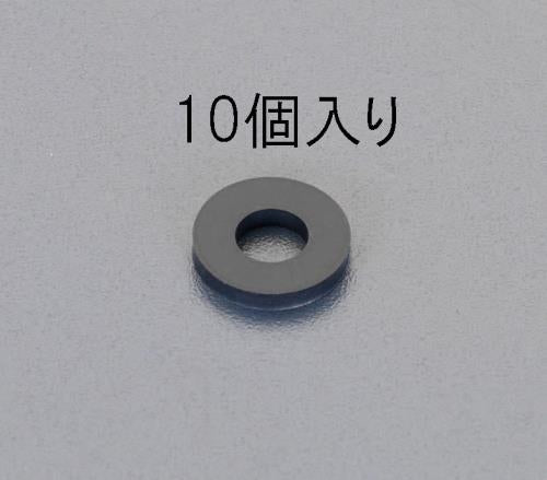 ESCO（エスコ） 30x14x3.0mm/M14 ゴム平パッキン(10枚) EA949SW-14