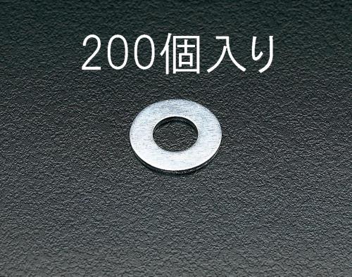 ESCO（エスコ） M 5 平ワッシャー (200個) EA949WF-5