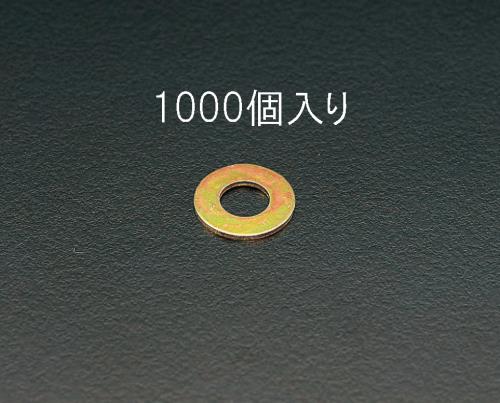ESCO（エスコ） M 3 平ワッシャー (1000個) EA949WH-3