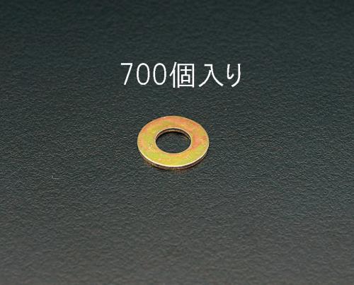 ESCO（エスコ） M 4 平ワッシャー (700個) EA949WH-4