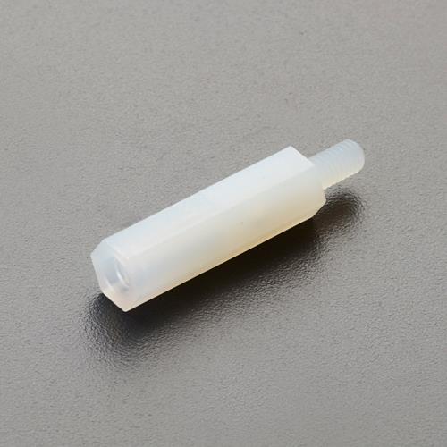 ESCO（エスコ） M3x30.0mm 六角雄ねじスペーサ(ﾅｲﾛﾝ/100個) EA949XA-15