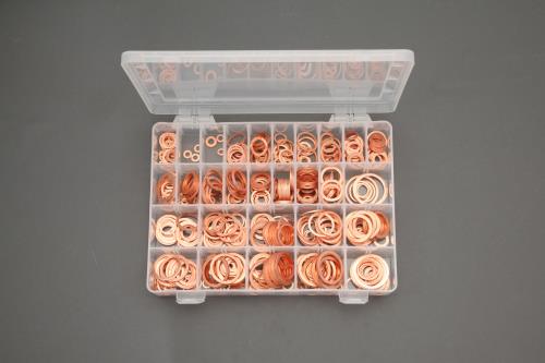 ESCO（エスコ） 4-30mm 銅パッキンセット EA949YT-2