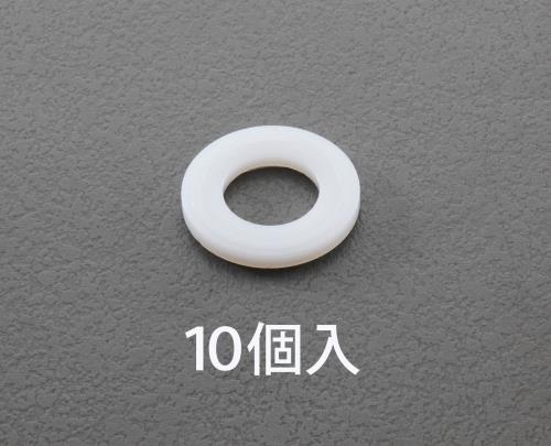 ESCO（エスコ） M18/19.0x34.0x3.0mm 平ﾜｯｼｬｰ(ﾅｲﾛﾝ製/10枚) EA949ZA-181