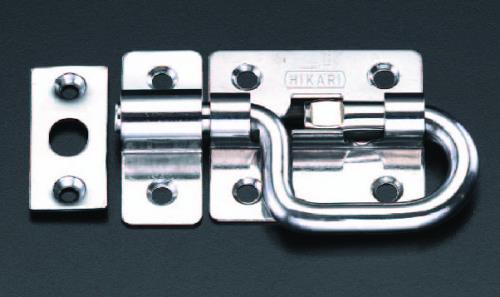 ESCO（エスコ） 50x53mm Ｐ型ラッチ(ｽﾃﾝﾚｽ製) EA951B-14