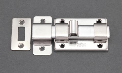 ESCO（エスコ） 43x65mm 角型ラッチ(ｽﾃﾝﾚｽ製) EA951BK-3
