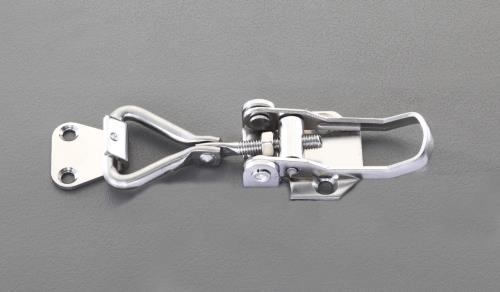 ESCO（エスコ） 108-125x40mm パッチン(ｱｼﾞｬｽﾀﾌﾞﾙ/ｽﾃﾝﾚｽ製) EA951BR-111