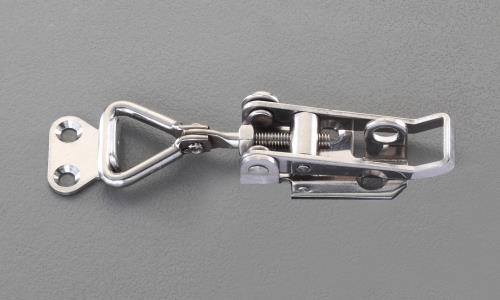 ESCO（エスコ） 85- 95x27mm パッチン(ｱｼﾞｬｽﾀﾌﾞﾙ/ｽﾃﾝﾚｽ製) EA951BR-112