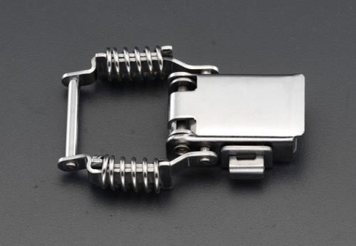 ESCO（エスコ） 76.3x52mm パッチン(ﾛｯｸ付/ｽﾃﾝﾚｽ製) EA951BR-60