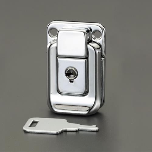 ESCO（エスコ） 49x32mm パッチン(鍵付) EA951BR-9