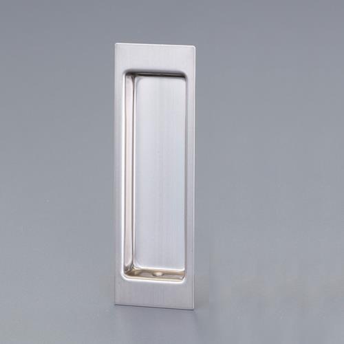 ESCO（エスコ） 115x 38 mm 引戸取手(ｽﾃﾝﾚｽ製/ｻﾃﾝｼﾙﾊﾞｰ) EA951C-1