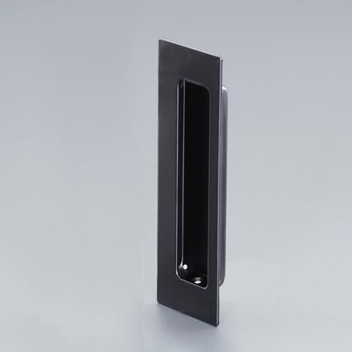 ESCO（エスコ） 116x 39 mm 引戸取手(ｽﾃﾝﾚｽ製/ﾏｯﾄﾌﾞﾗｯｸ) EA951C-7