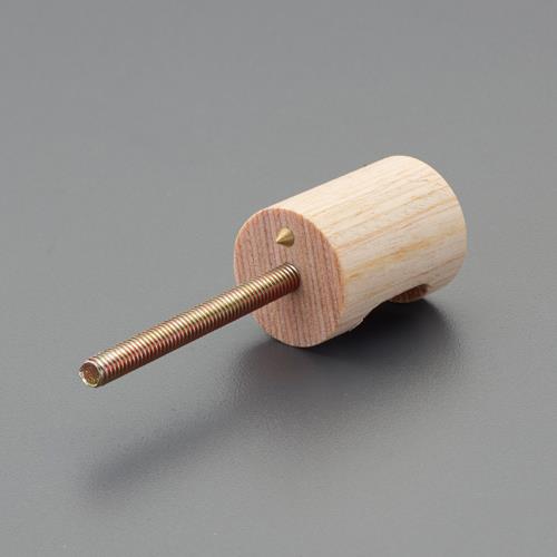 ESCO（エスコ） φ15x22mm/M4 つまみ(木製/ねじ込み式) EA951CA-131