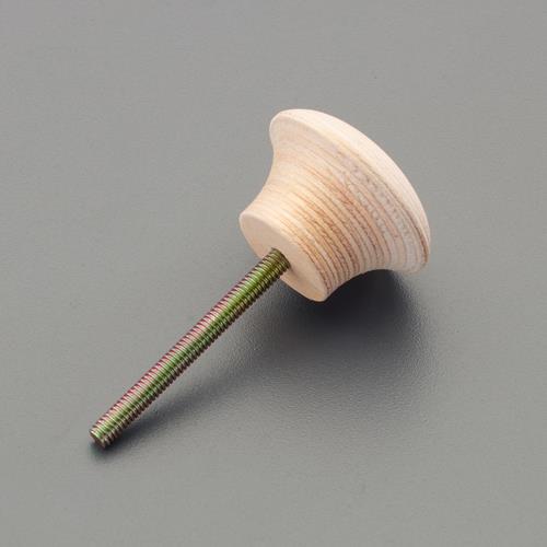 ESCO（エスコ） φ35x20mm/M4 つまみ(木製/ねじ込み式) EA951CA-138