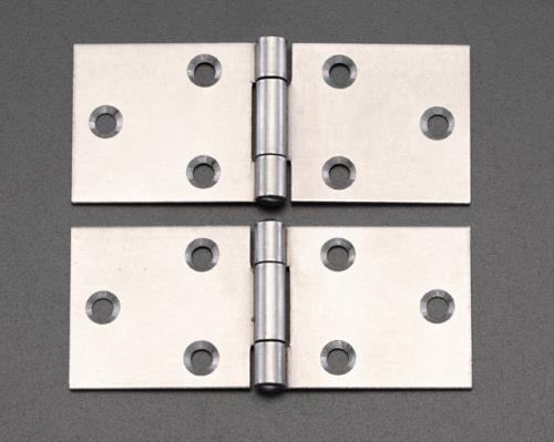 ESCO（エスコ） 38x 90 mm 横長丁番(ｽﾁｰﾙ製/2個) EA951CK-3