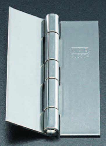 ESCO（エスコ） 76x 49 mm 溶接丁番(ｽﾃﾝﾚｽ製) EA951CN-14