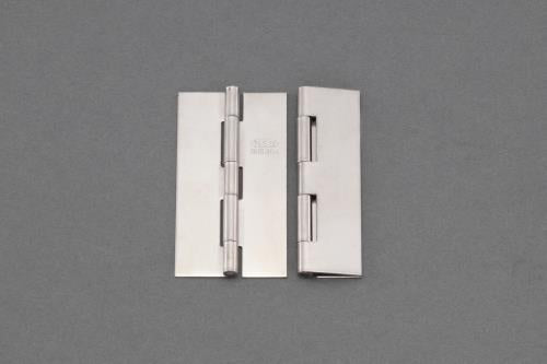 ESCO（エスコ） 32x 22 mm 薄口溶接丁番(ｽﾃﾝﾚｽ製/2個) EA951CN-402