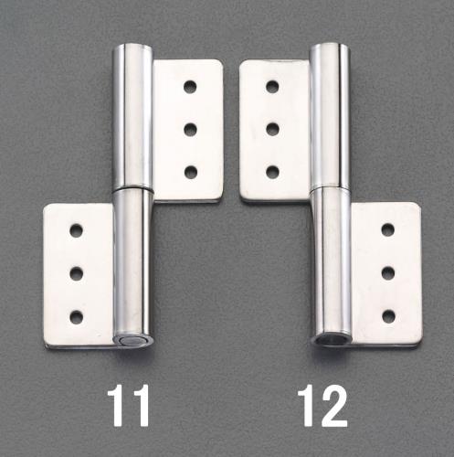 ESCO（エスコ） 100x 60mm 旗丁番(ｽﾃﾝﾚｽ製/右勝手) EA951CT-11