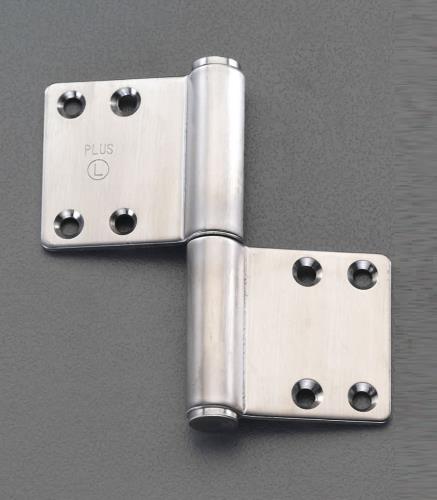 ESCO（エスコ） 102x100mm 旗丁番(ｽﾃﾝﾚｽ製/左勝手) EA951CT-25