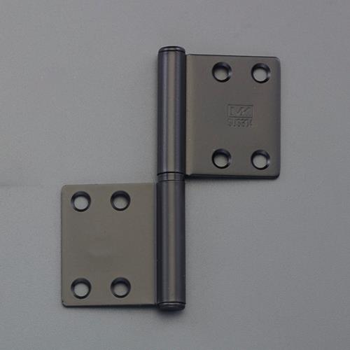 ESCO（エスコ） 102x 89mm 旗丁番(左右兼用/鏡面ﾏｯﾄﾌﾞﾗｯｸ) EA951CT-36