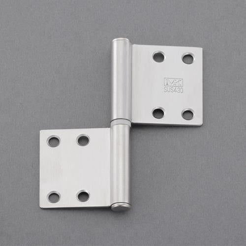 ESCO（エスコ） 102x 89mm 旗丁番(ｽﾃﾝﾚｽ製/左右兼用) EA951CT-37