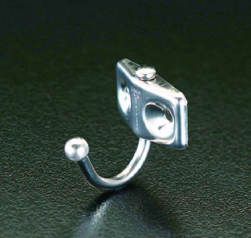 ESCO（エスコ） 36x38.3mm 回転フック(ｽﾃﾝﾚｽ製) EA951DG-26