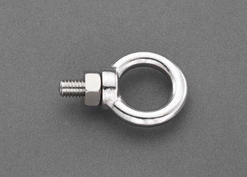ESCO（エスコ） M6x38.9mm アイボルト(ｽﾃﾝﾚｽ製) EA951DN-21