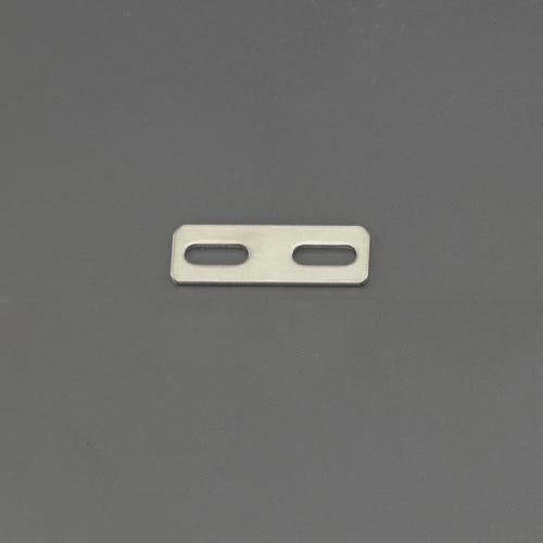 ESCO（エスコ） 45x16mm 一文字継手(ｽﾃﾝﾚｽ製) EA951E-41