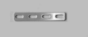 ESCO（エスコ） 95x16mm 一文字継手(ｽﾃﾝﾚｽ製) EA951E-43