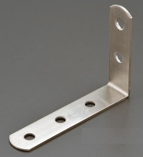 ESCO（エスコ） 89x39x19mm Ｌ型連結金具(ｽﾃﾝﾚｽ製) EA951EA-163A