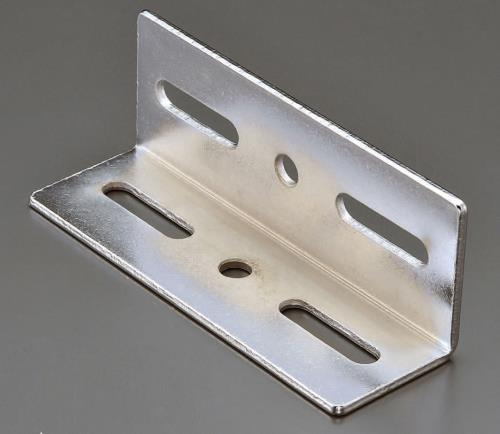 ESCO（エスコ） 46x46x130mm Ｌ型連結金具(ｽﾁｰﾙ製) EA951EA-301A