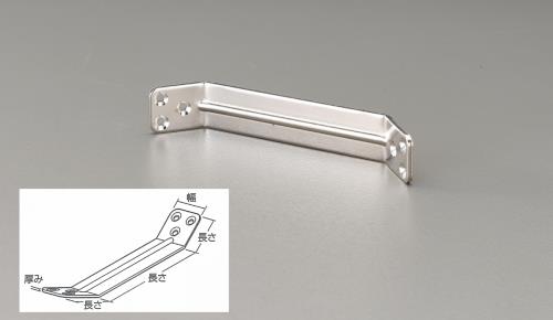 ESCO（エスコ） 100x 30x  3 mm コーナー補強金具 EA951EB-101