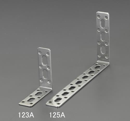 ESCO（エスコ） 74x124x  3 mm 連結金具(ｽﾃﾝﾚｽ製) EA951EB-124A