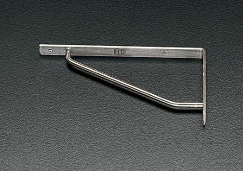 ESCO（エスコ） 150 x75x13mm アーム棚受(ｽﾃﾝﾚｽ製) EA951EC-15