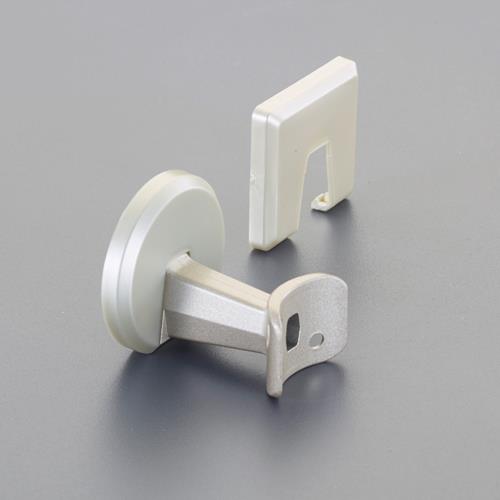 ESCO（エスコ） φ35mm 手すり用直受ブラケット(ｼﾙﾊﾞｰ) EA951EL-259