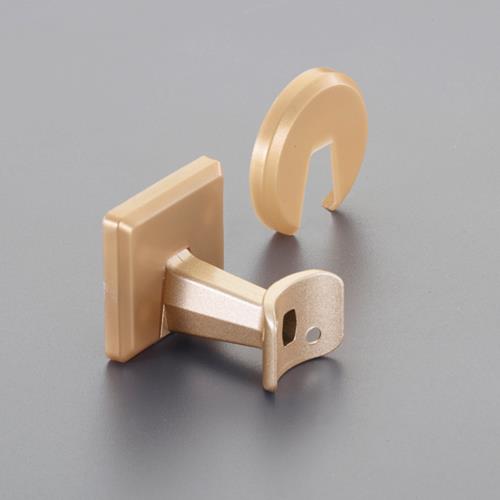 ESCO（エスコ） φ35mm 手すり用直受ブラケット(ｺﾞｰﾙﾄﾞ) EA951EL-260