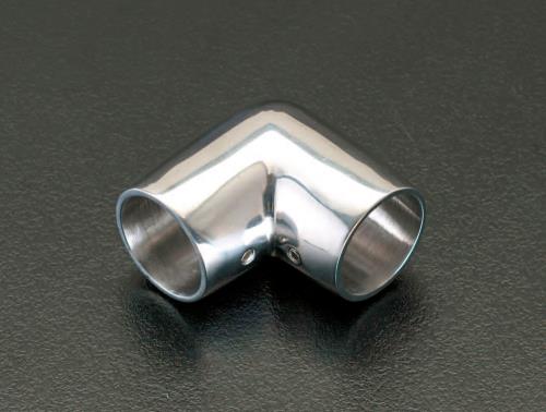 ESCO（エスコ） 25mm パイプジョイントエルボ(ｽﾃﾝﾚｽ製) EA951EU-61