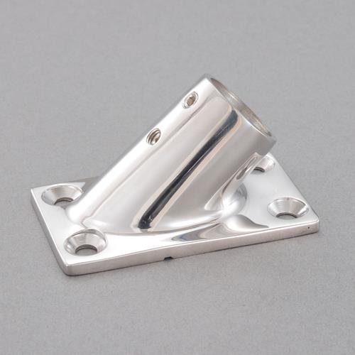 ESCO（エスコ） 25mm パイプ用アングルベース(ｽﾃﾝﾚｽ製) EA951EW-152