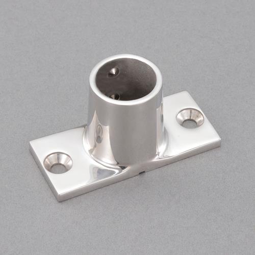 ESCO（エスコ） 25mm パイプ用アングルベース(ｽﾃﾝﾚｽ製) EA951EW-155