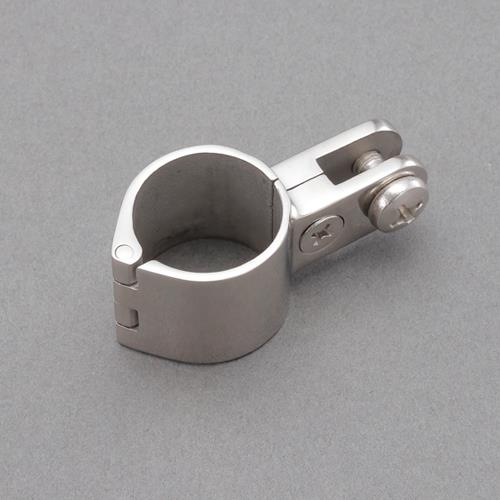 ESCO（エスコ） 25mm パイプ用ヒンジブラケット(ｽﾃﾝﾚｽ製) EA951EW-164