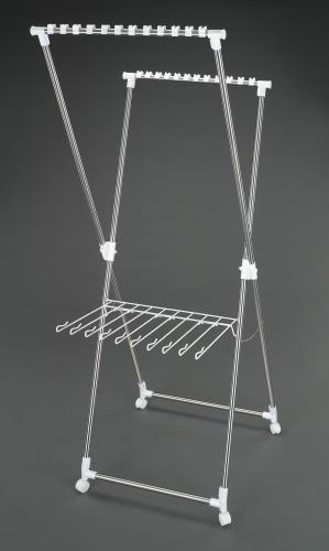 アイリスオーヤマ（IRIS OHYAMA） 700x800x1830mm 物干しスタンド(ｽﾃﾝﾚｽ製) KDM-70X