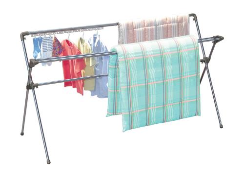 ESCO（エスコ） 1450-2350x890x1340mm ふとん干し(ｽﾃﾝﾚｽ製) EA951FD-16A