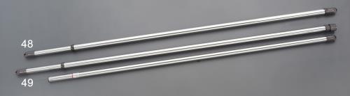 アイリスオーヤマ（IRIS OHYAMA） φ29.6x1380-3800mm 物干し竿(ｽﾃﾝﾚｽ製) N-ASU-380