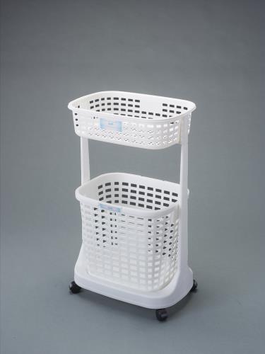 ESCO（エスコ） 485x340x800mm ﾗﾝﾄﾞﾘｰﾊﾞｽｹｯﾄ(ｷｬｽﾀｰ付) EA951FD-73