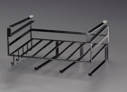 ESCO（エスコ） 305x260x160mm 吊り棚(ｽﾁｰﾙ製/ﾌﾞﾗｯｸ) EA951FE-115