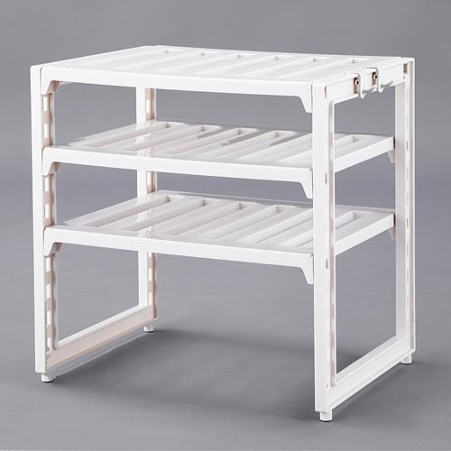 ESCO（エスコ） 385x300x400mm 収納ラック(ﾎﾟﾘｽﾁﾚﾝ製) EA951FE-211